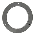 Brida de montaje en panel para manómetro Magnehelic® A-286 para manómetros Dwyer de 4,5", plástico