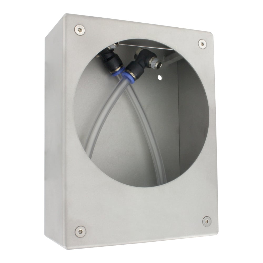 Weatherproof enclosure, ABS, compatible with Series 3000MR/MRS Photohelic®, Series 605 Magnehelic®, Series DH3 Digihelic® (to fit, the casing on the electrical plug must be removed), Series 2000 Magnehelic® with medium and high pressure options