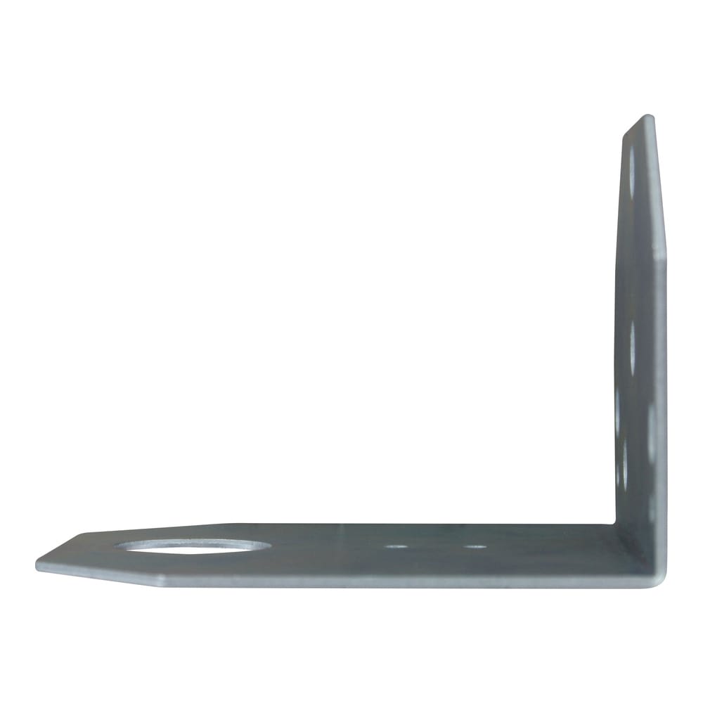 Mounting bracket, 16 ga steel, zinc plated and Dichromate dipped for corrosion resistance