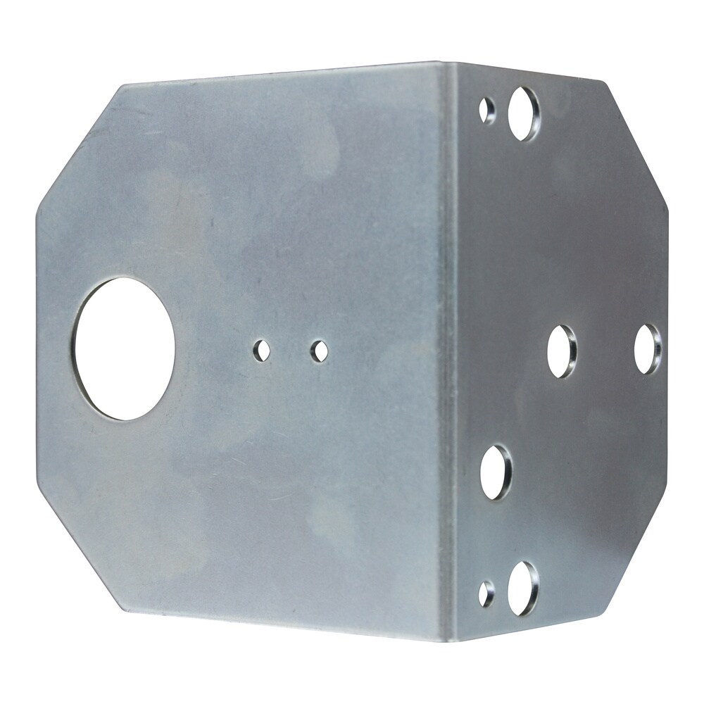 Mounting bracket, 16 ga steel, zinc plated and Dichromate dipped for corrosion resistance