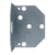 Mounting bracket, 16 ga steel, zinc plated and Dichromate dipped for corrosion resistance