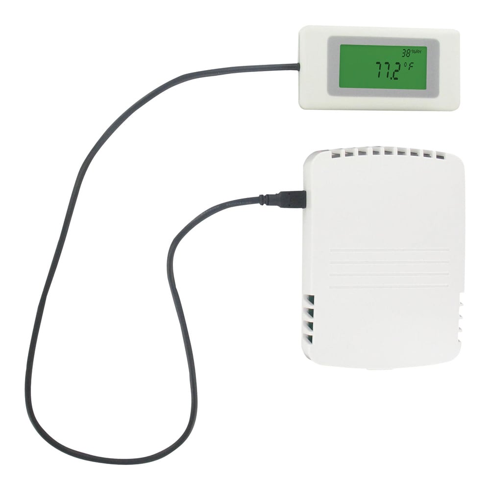 Remote display with mini USB display