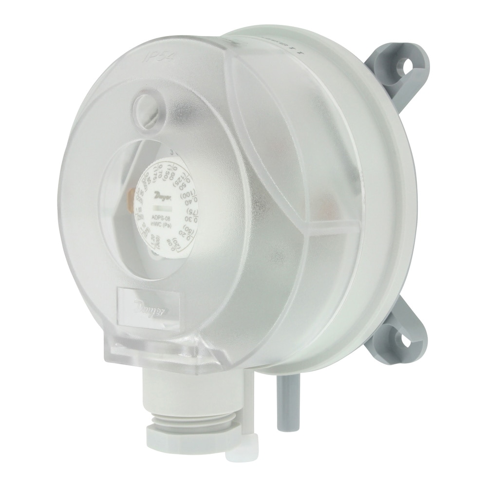 Adjustable Differential Pressure Switch – 0.08 to 20 inH2O (20 to 5000 Pa)