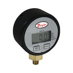 Brass Digital Pressure Gauge ±0.5 % Accuracy for HVAC & Industrial Use
