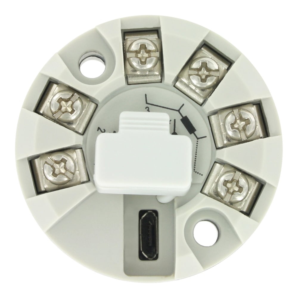 Temp Transmitter for Process Control – Configurable 4-20 mA Output, Micro-USB