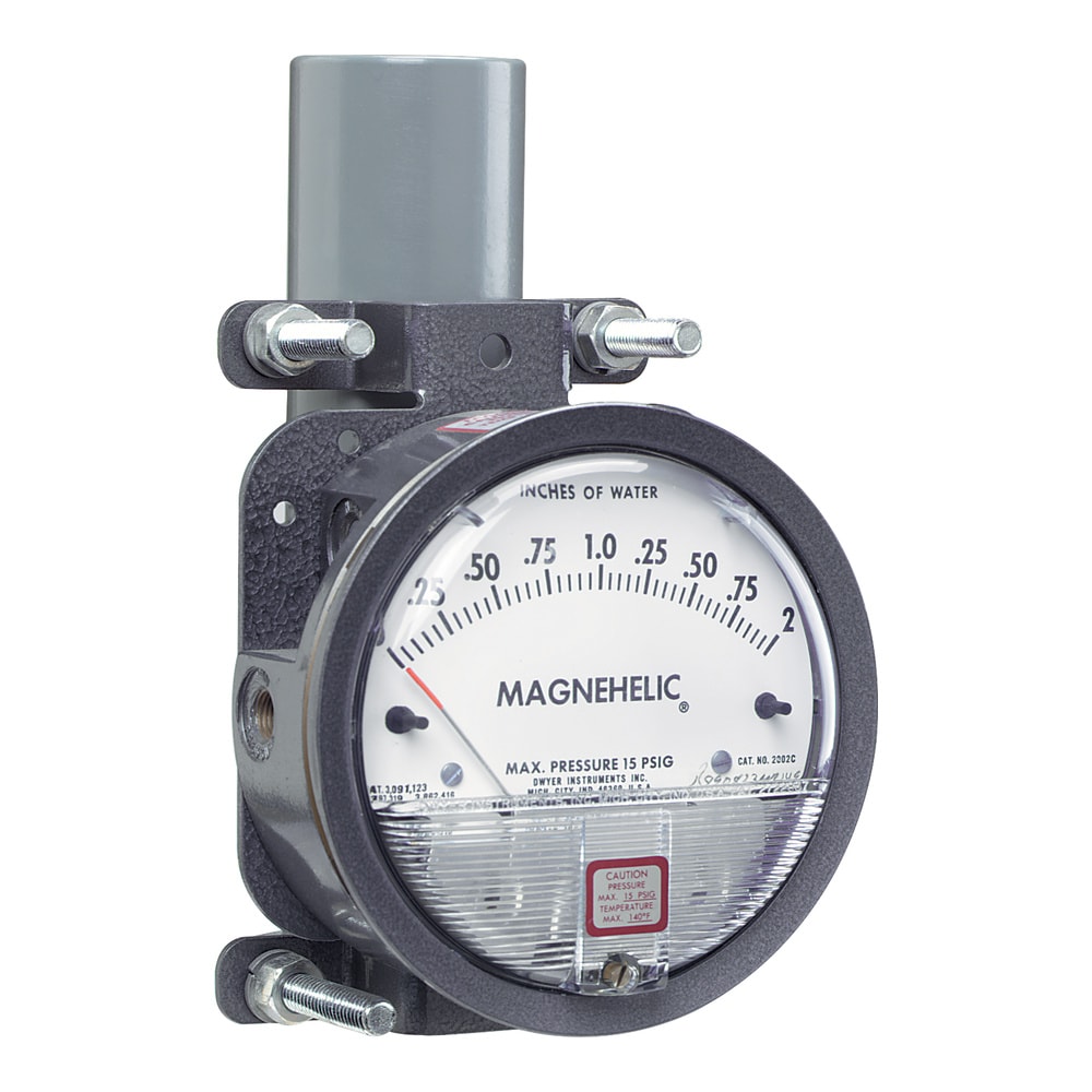 PIPE MOUNTING KIT FOR MAGNEHELIC AND CAPSUHELIC GAGES                      