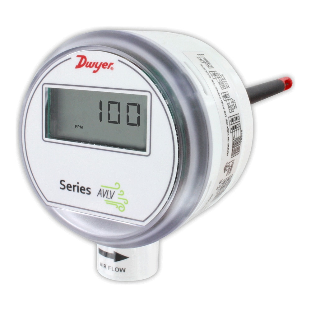 Air Velocity Transmitter ± 1% Accuracy, Configurable Outputs, BACnet/Modbus