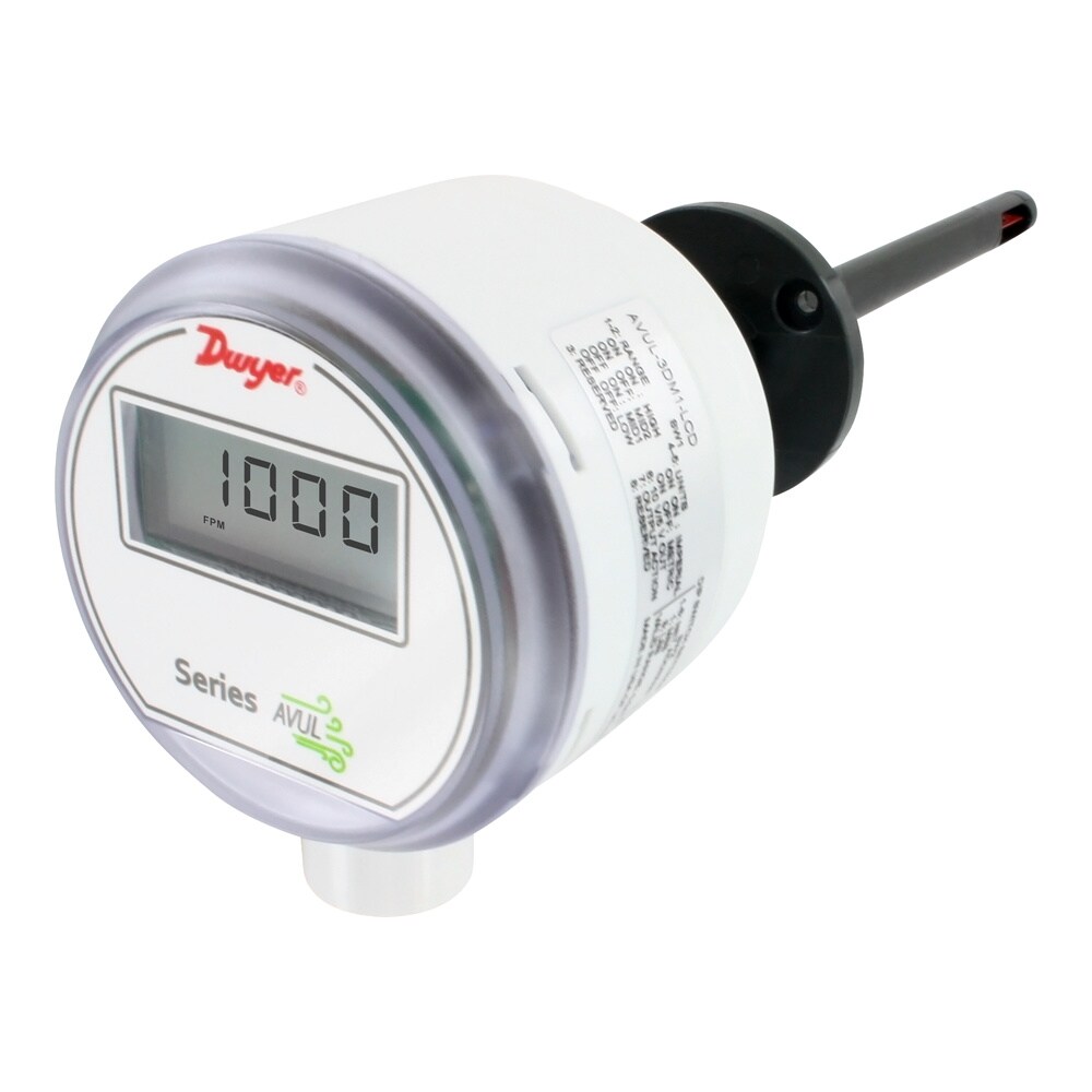 Air Velocity Transmitters, 3% or 5% Accuracy, Ideal for VAV Systems