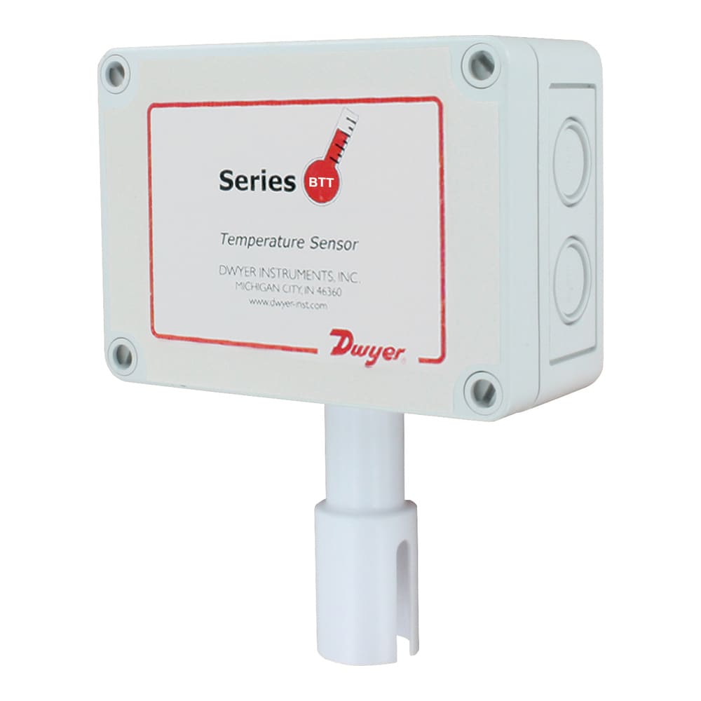 Temp Transmitter for HVAC - Compatible with TE Thermistor & RTD, NIST Options