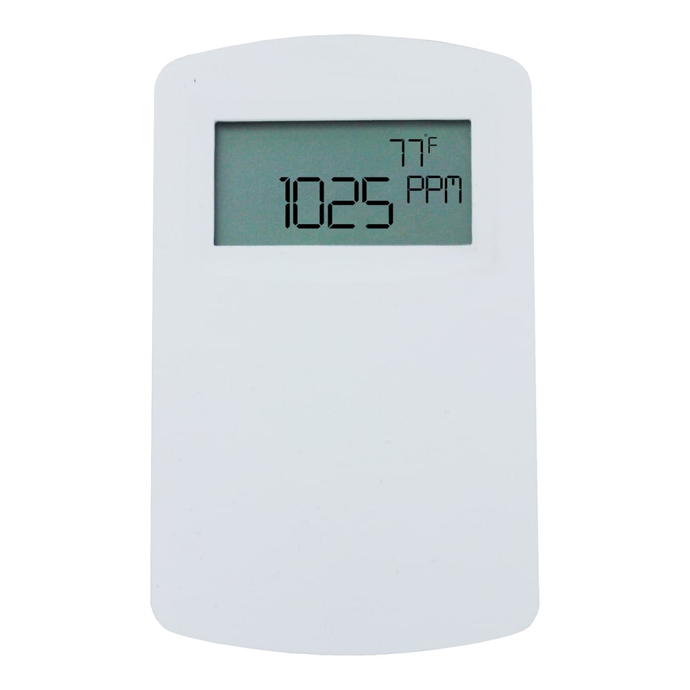 CO2 Sensor with Temp & Set Point for Demand Control Ventilation