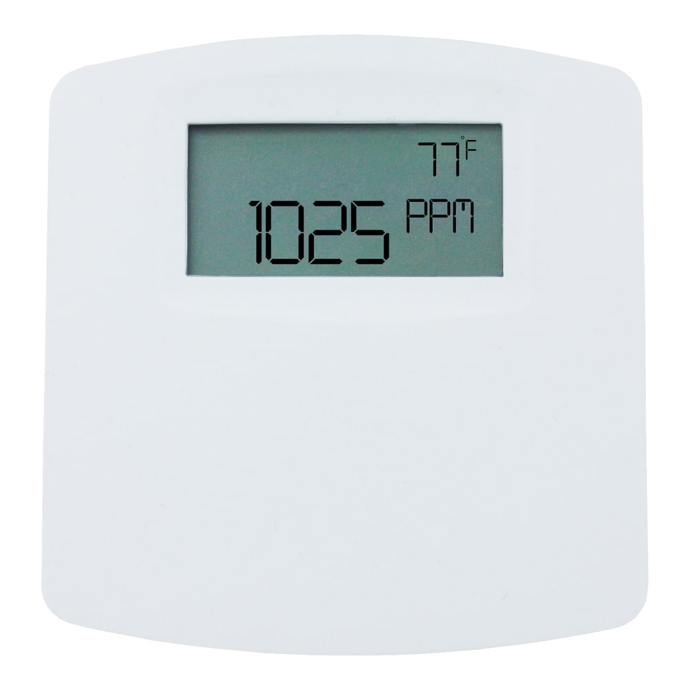 CO2 Sensor with Temp & Set Point for Demand Control Ventilation
