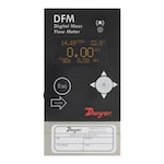 Digital Flow Meter - Mass/Volumetric Gas Flow, OLED, NIST Traceable