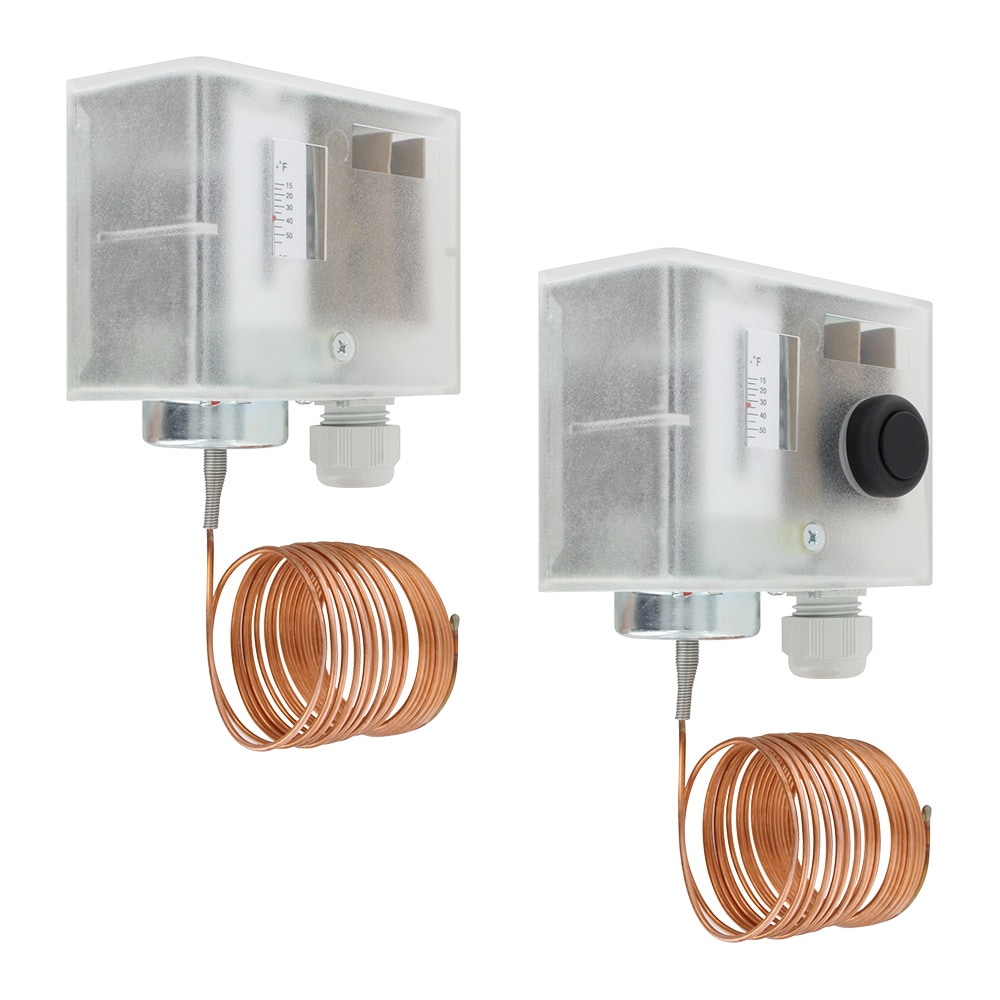 Low Limit Freeze Protection Switch – Adjustable Set Point to 34 °F