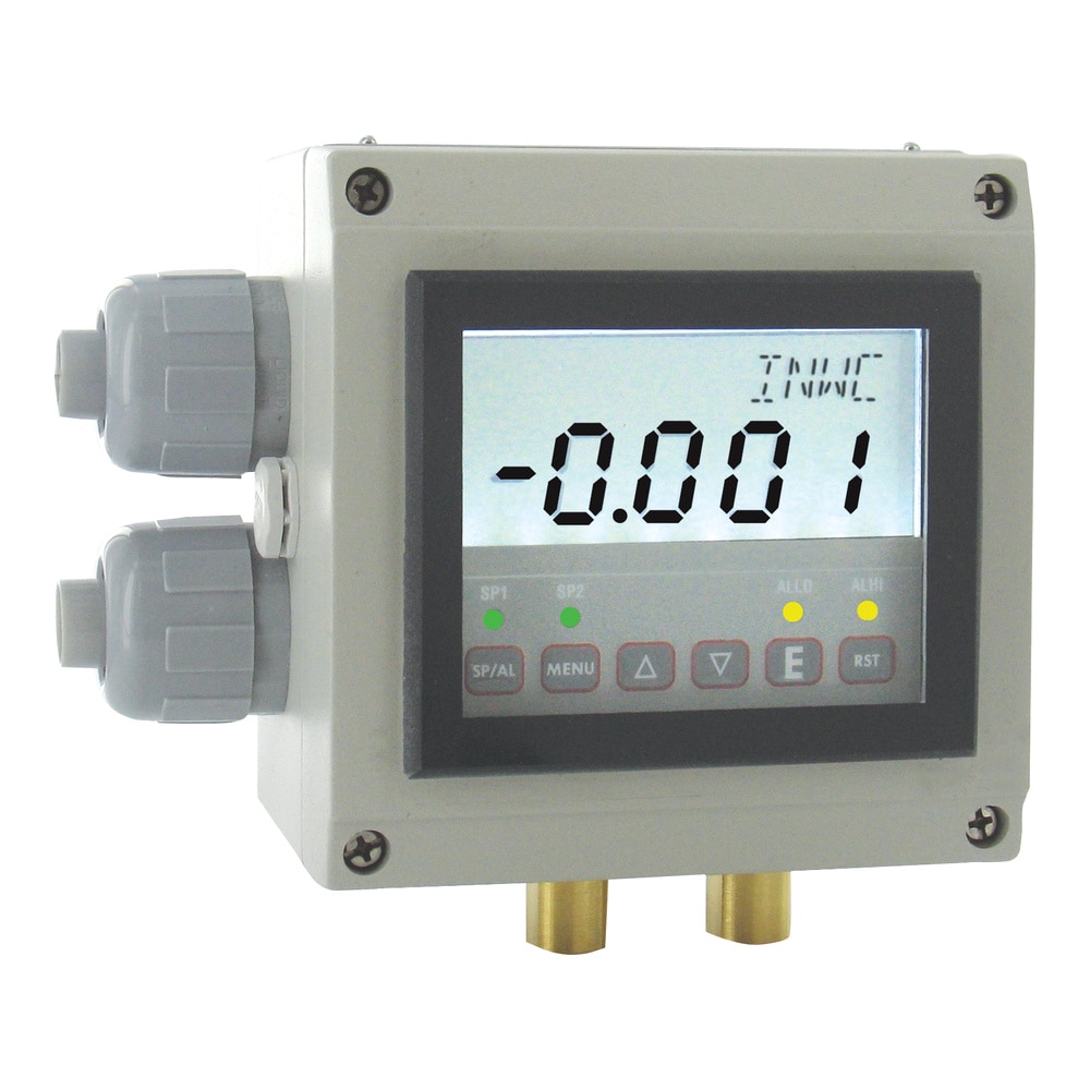 Digihelic® Differential Pressure Controller, NEMA 4, 2 Relays, Modbus