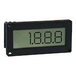 Flush Mount LCD Digital Panel Meter - 3.5 Digit, Compact Design