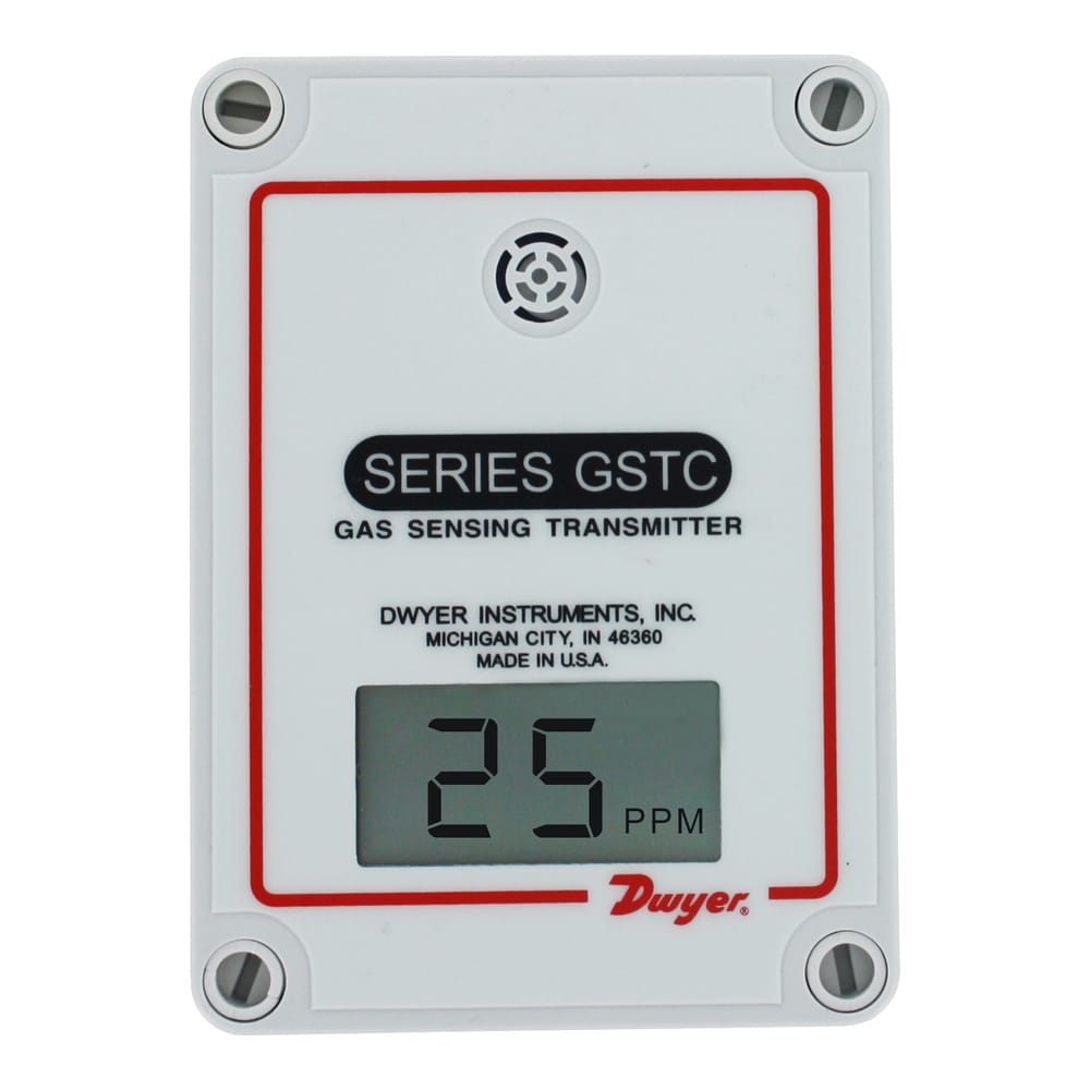 CO/NO2 Gas Transmitter for Garages, BACnet/Modbus®, On-site Calibr.