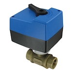 HVAC Electrical Ball Valve – Flow Control for Hot/Cold Water, AC Motor