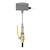Electromagnetic Flow Transmitter for 4-36" Pipes, Adjustable Installation
