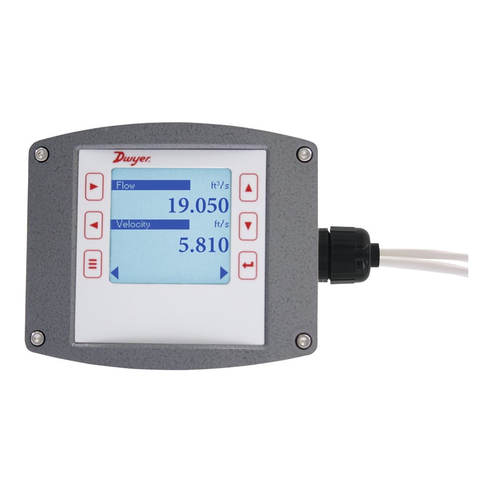 Electromagnetic Flow Transmitter for 4-36" Pipes, Adjustable Installation