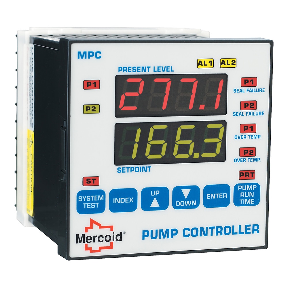 Flexible Pump Controller for Level Control – 1/4 DIN, Use with Transmitters