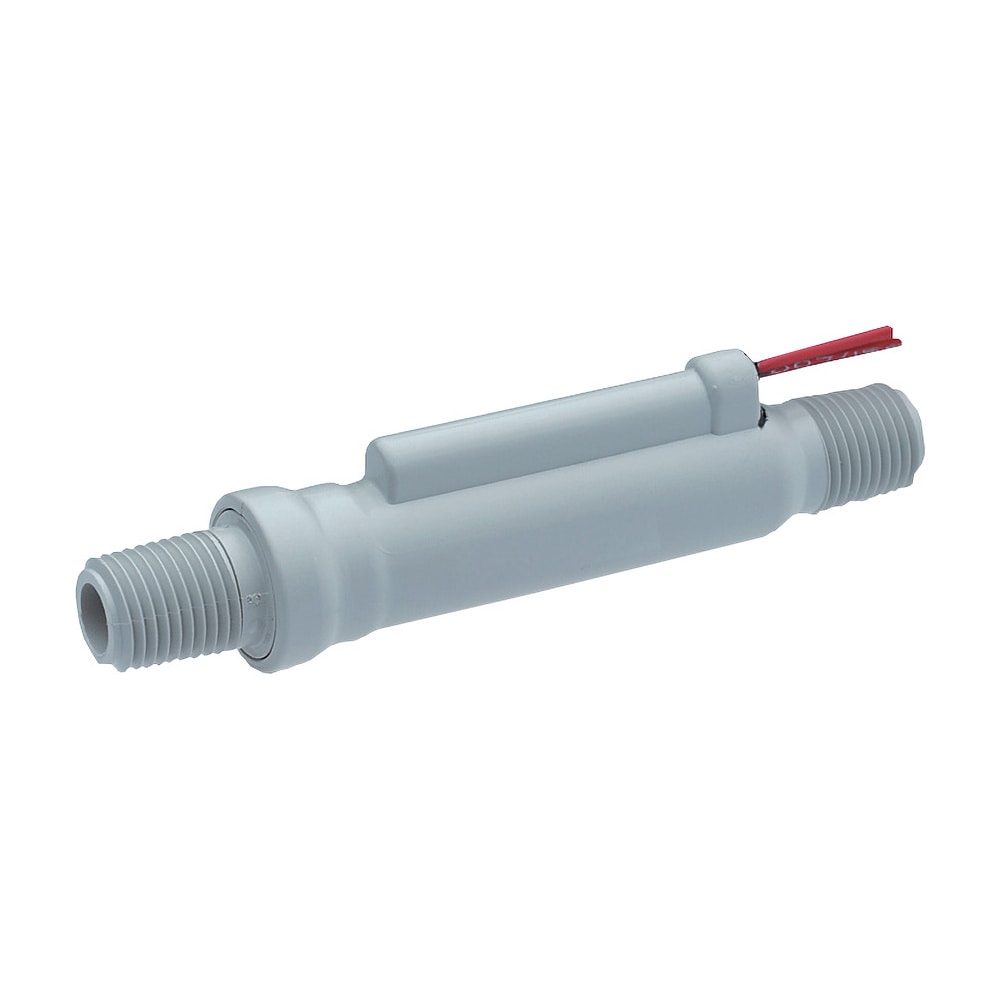 Interrupteur de débit à piston pour air/eau, 0,05-1 GPM, SPST Reed, conforme à la FDA