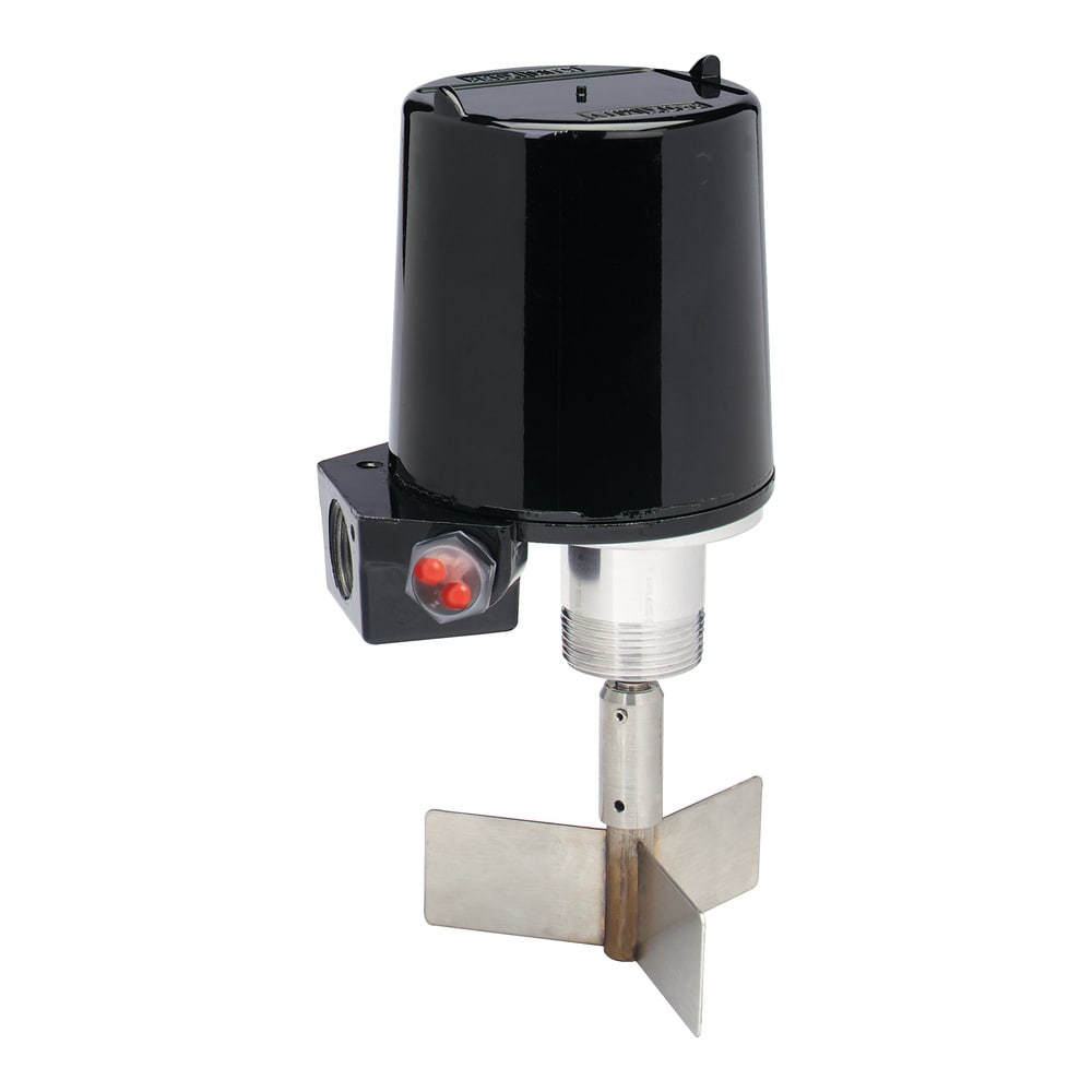 Paddle Level Switch, 1 RPM Motor, 1-1/4" NPT, for Bulk Materials