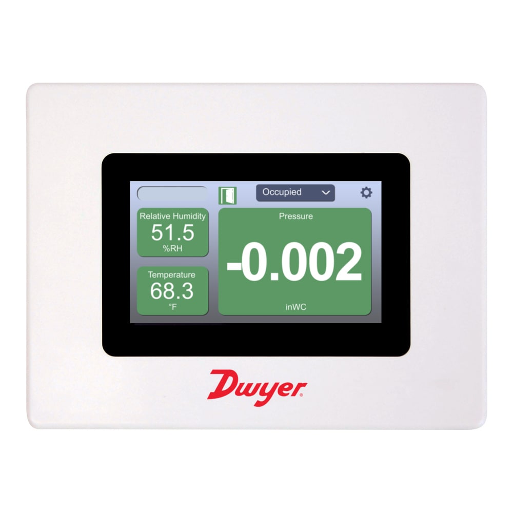 RSME Room Status Monitor – Touchscreen Pressure, Humidity, Temp, Alarm