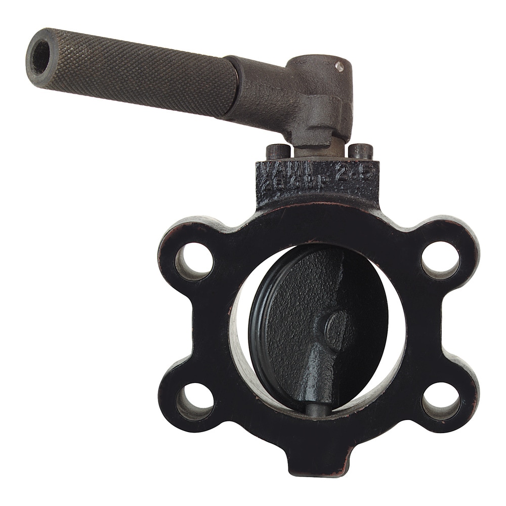 Butterfly Valves for Hydraulic Shut-off, 25 psi, O-ring Seal, Detent Lock