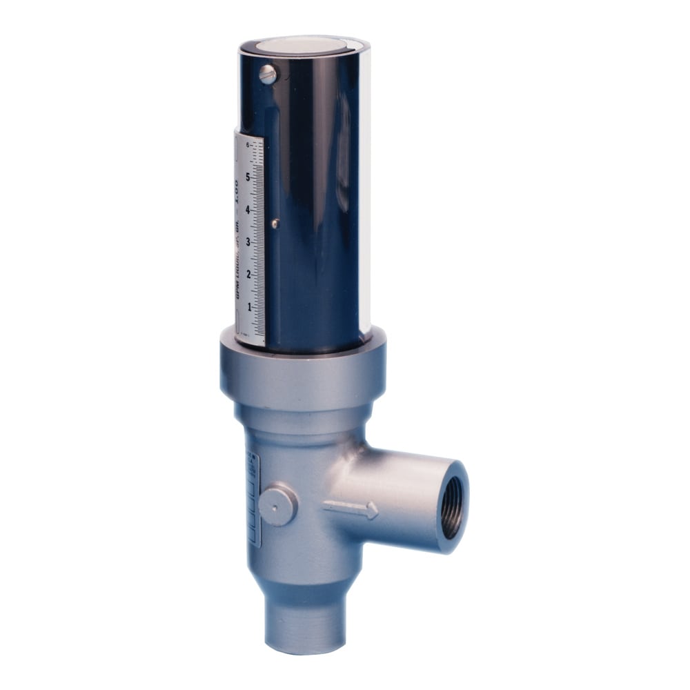 T316SS Flowmeters ±2% Accuracy, 3/4" & 1-1/2" Connections, High-Temp