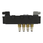 Compact Solenoid Valve Enclosure w/ Timer, 2-6 Valves, 90-240 VAC