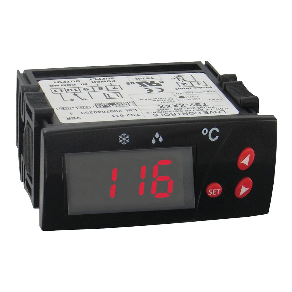 Digital Temp Switch for Heating/Cooling - Ideal for Refrigeration & Medical