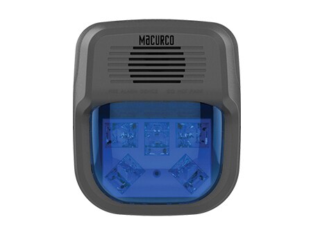 Low-Voltage Indoor Audio/Visual Indicator - Horn and Strobe