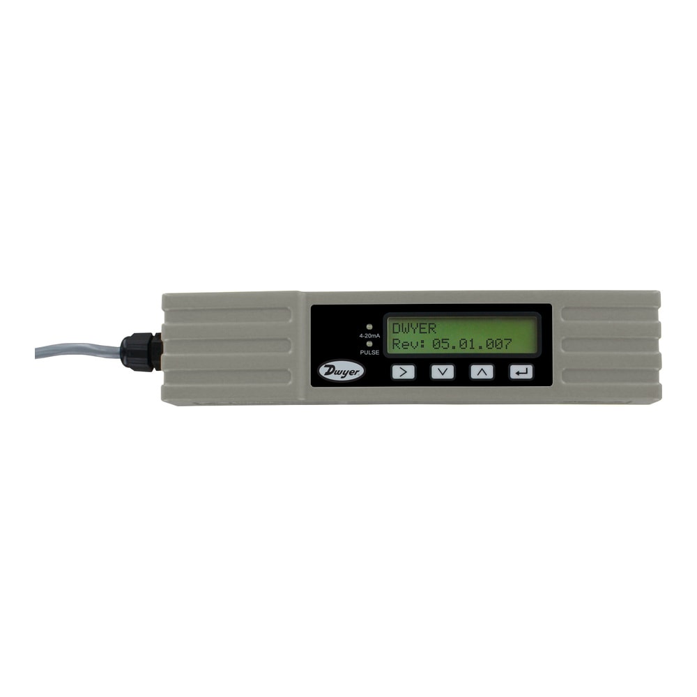 Clamp-On Ultrasonic Flowmeter for 3/4 to 7 in Pipes – 4-20 mA Output