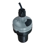 Ultrasonic Level Sensor, 18 ft Range, ±0.2% Accuracy, NEMA 6P Enclosure