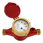 High Temp Multi-Jet Water Meters for HVAC & Hot Water, Brass Body