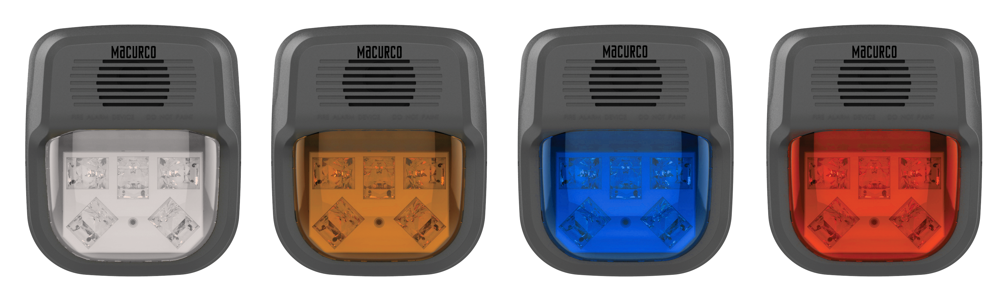 Low-Voltage Indoor Audio/Visual Indicator - Horn and Strobe