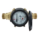 Multi-Jet Water Meter, Removable Bottom, ECO BRASS® - Accurate Totalization