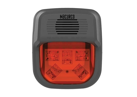 Low-Voltage Indoor Audio/Visual Indicator - Horn and Strobe