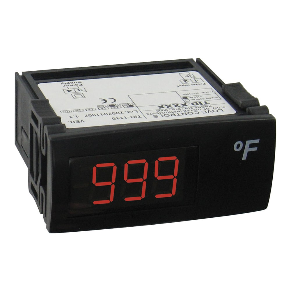 Temp/Process Indicator for Refrigerators & Coolers, PTC/NTC Compatible