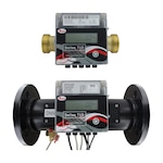 Compteur d'énergie ultrasonique compact pour le chauffage/refroidissement avec débitmètre et calculateur