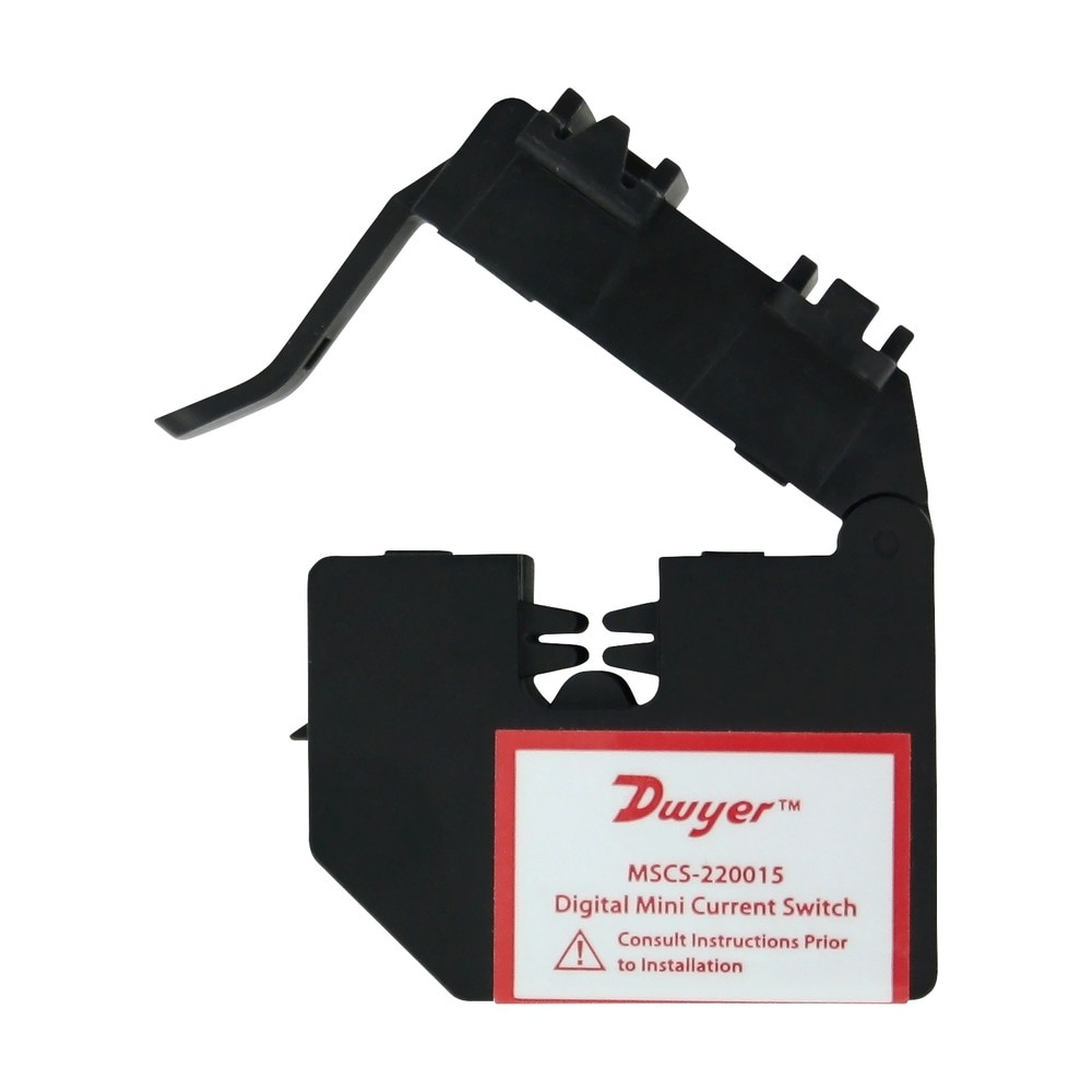 Mini Current Switch, 0.15 A Fixed Set Point, Split Core, HVAC & More