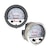 Interrupteurs/Manomètres Photohelic®, Pression différentielle, 25 psig max, Compact