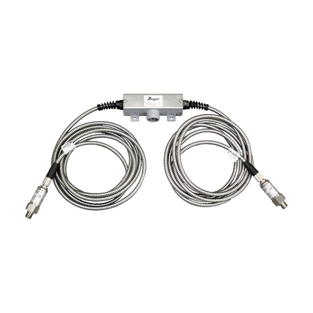 Transmetteur de pression différentielle humide/humide, capteurs doubles, précision de 0,5 %, NEMA 4X