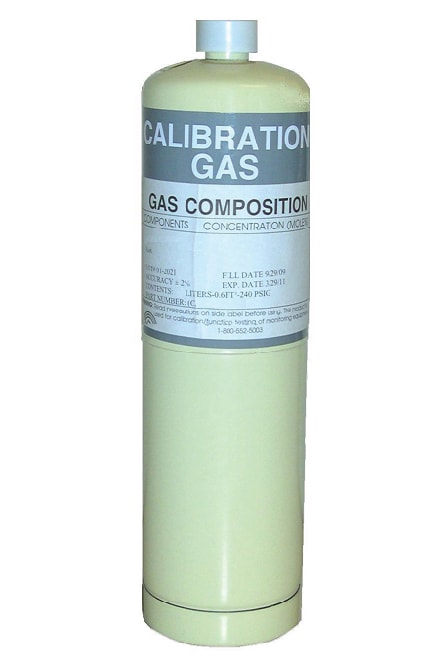 Refrigerant Calibration Gas Cylinder, 34L