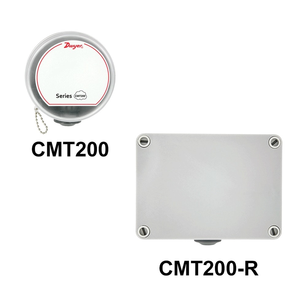 Transmisor CMT200 de CO para garaje y sala mecánica, sensor reemplazable