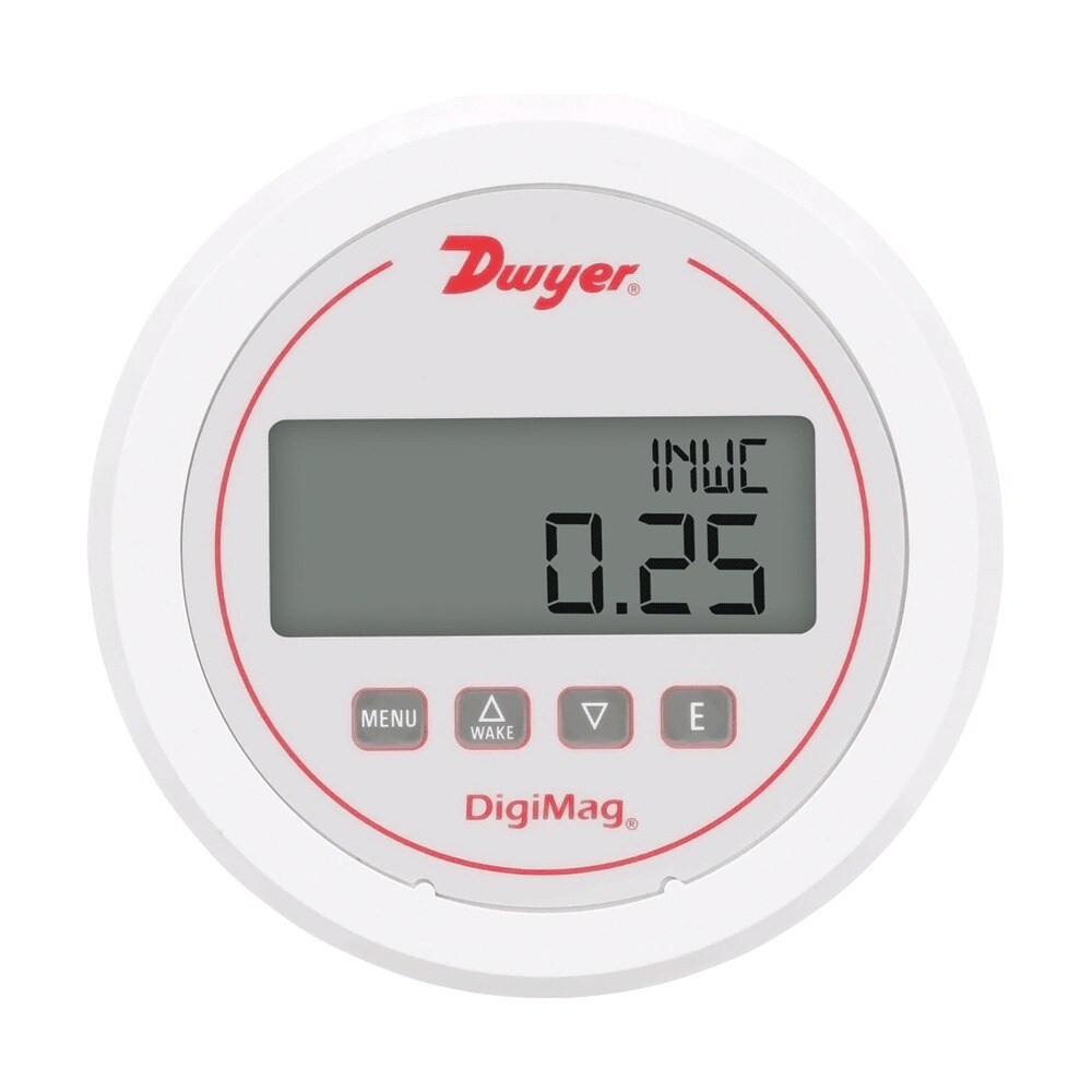 Digital Differential Flow Gage, Battery or 24V, Pre-calibrated