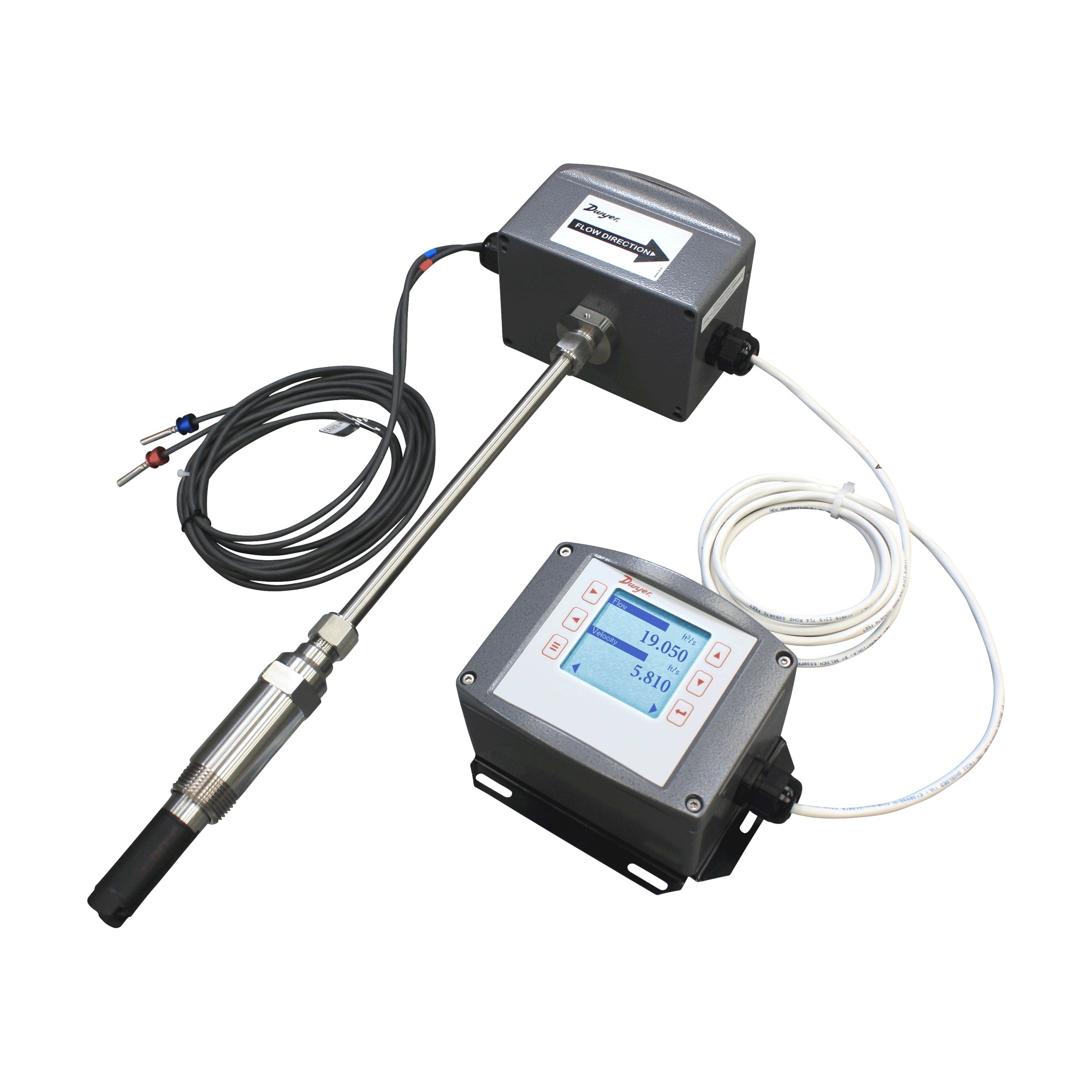 Compteur d'énergie thermique pour tuyaux de 4 à 36 pouces, LCD, multi-sortie, haute précision