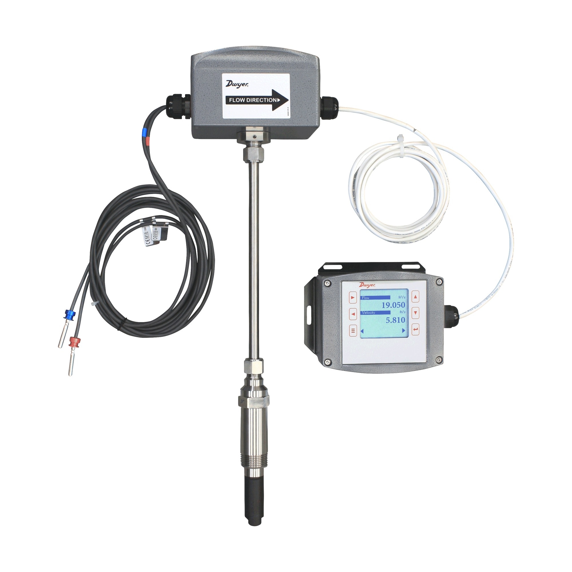 Compteur d'énergie thermique pour tuyaux de 4 à 36 pouces, LCD, multi-sortie, haute précision