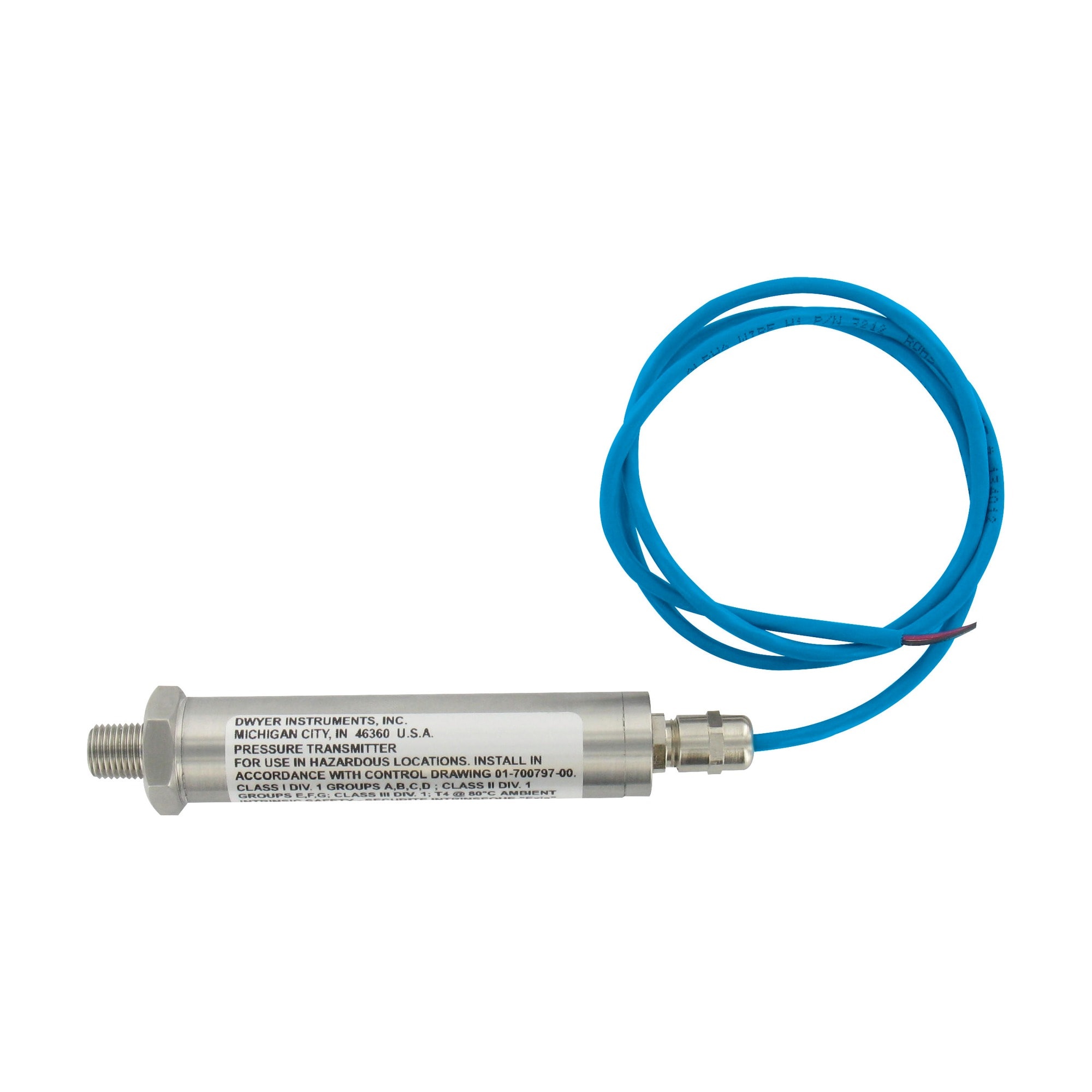 IS626 Intrinsically Safe Pressure Transmitter, 0.25% Accuracy, NEMA 4X