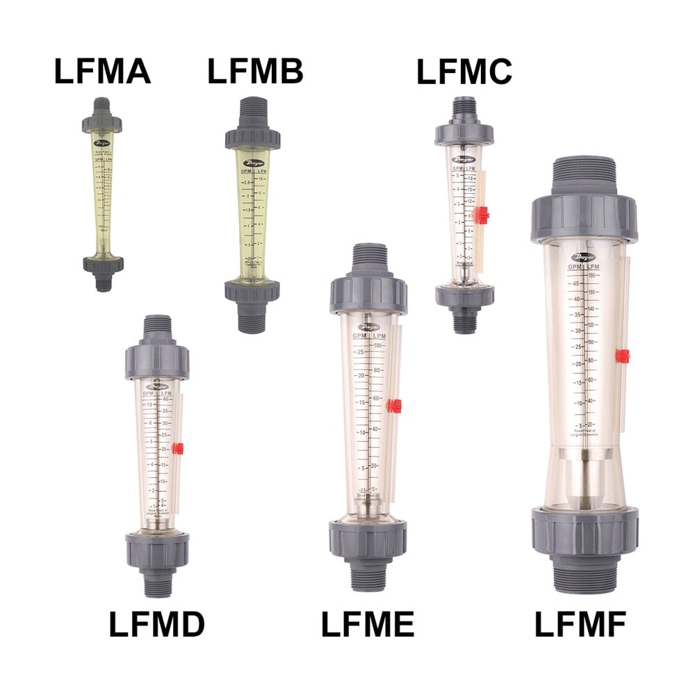 Flowmeters for GPM & LPM – 3 to 11 in – For Chill & RO Water Systems
